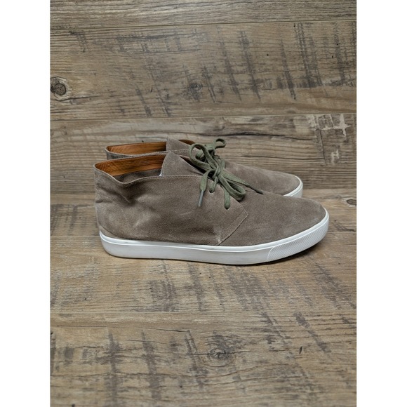 Vince Suede Chukka Sneakers Women's Size 9 Taupe Minimalist Quiet Luxury - Picture 3 of 16